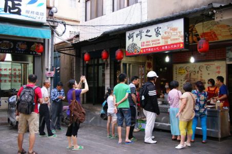 金門美食-旅遊人氣小吃蚵嗲之家炸蚵嗲