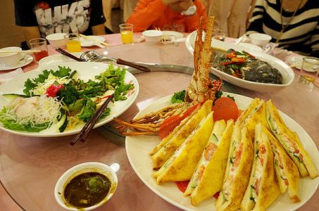 馬公♬在地人御用婚宴海鮮餐廳吃年菜，大石斑＆龍蝦美味上桌！龍星餐廳
